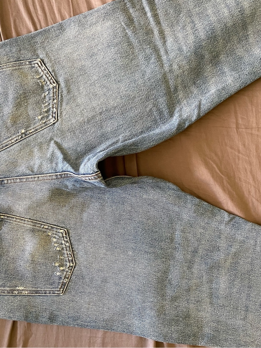 Gucci Light Wash Raw Hem Denim Jeans - Picture 4 of 14